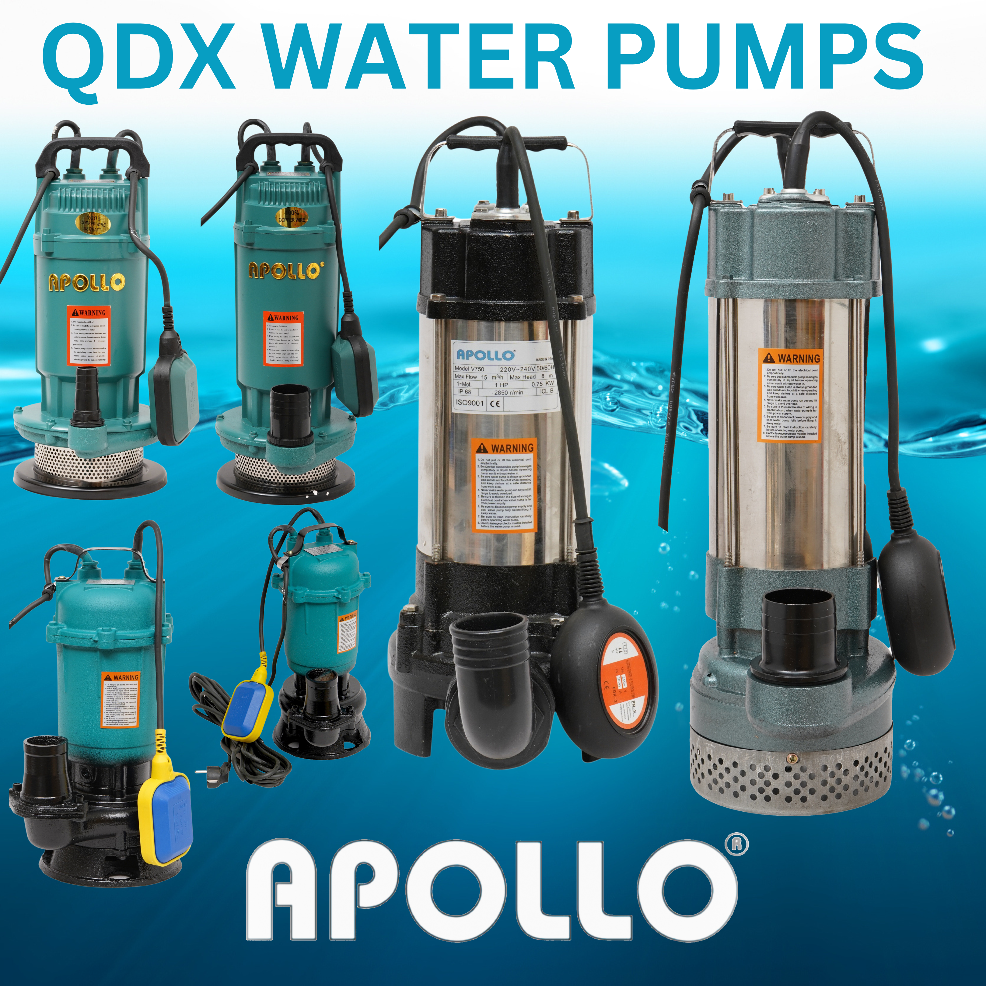 QDX Water Pumps